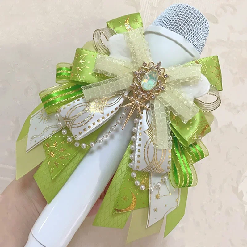 Lolita Bow Tie Hair Clips Women's Jewelry Cheering Sticks Bows Concert Hand Lamps Accessories Personality Women's Collar Flowers bow tie