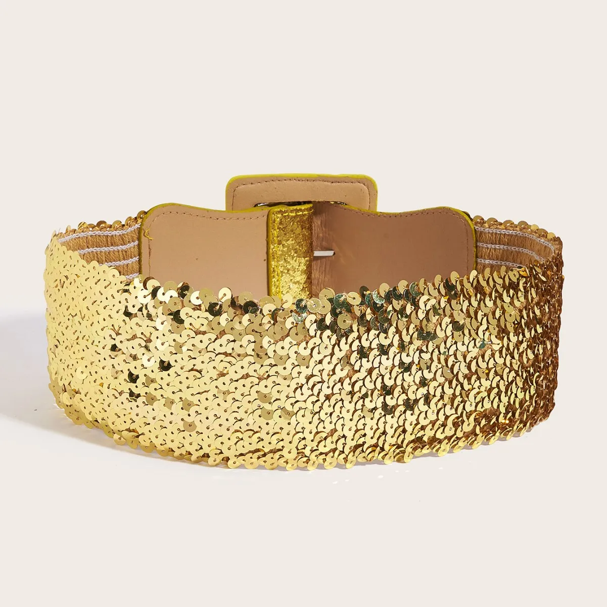 Luxury Ladies Wide Belt Elastic Vintage Buckle Leather Wide Fashion Wild Pin Buckle Women's Belt Waist Seal Belt