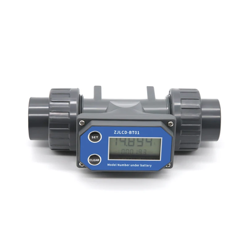 1,5 inch digitale turbinestroommeter, LCD-scherm