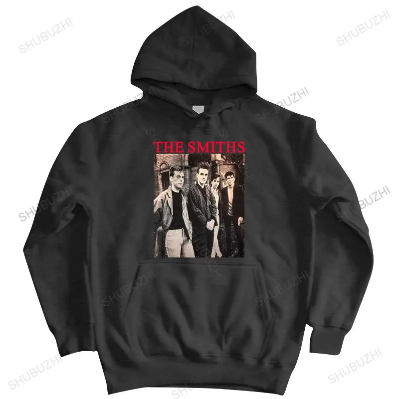 Felpe Con Cappuccio In Cotone Homme Vtg The Smiths Band Felpa Morrissey The Cure Rock Meat Is Kill Punk Paper Thin Men Winter Hoody