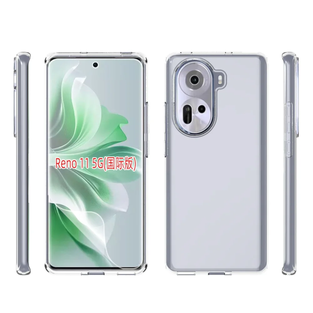 Ultra Thin Clear Silicone TPU Soft Back Cover