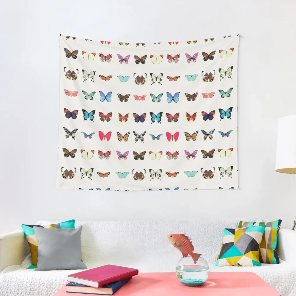Butterflies Tapestry Wall Coverings Decoration For Rooms Tapestry