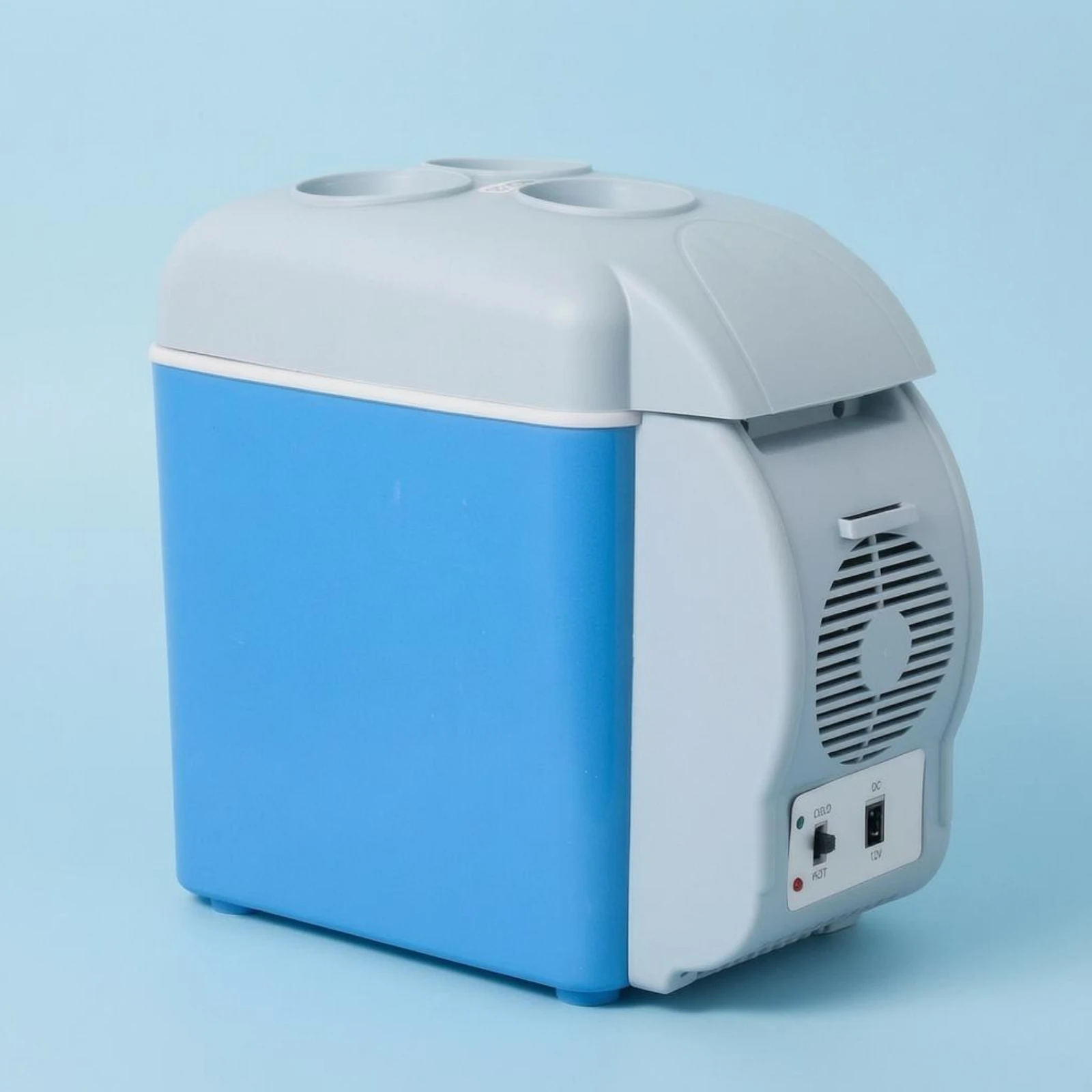 7.5L 미니 냉장고 12V/220V 듀얼 전압 미니 냉장고 휴대용 냉장고 컴팩트 사이즈 사무실용 소형 가전제품