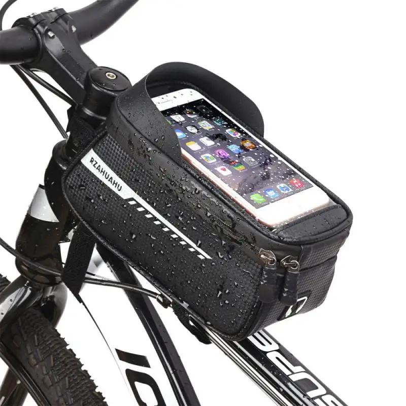 Waterproof Phone Holder Bicycle Waterproof Bike Frame Bag Bicycle