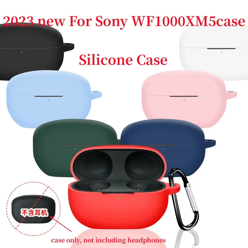 2023 Nuovo Per Sony Wf-1000Xm5 Custodia True Wireless Bluetooth Noise Reduction Auricolare Con Gancio Xm 5 Cover In Silicone Per Wf-1000Xm5