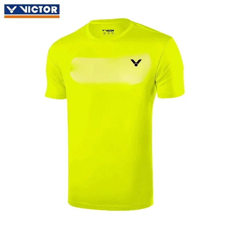 Genuine Victor Badminton Dress Men's and Women's Sports T-shirt Spring Summer Short-sleeved Top 90022