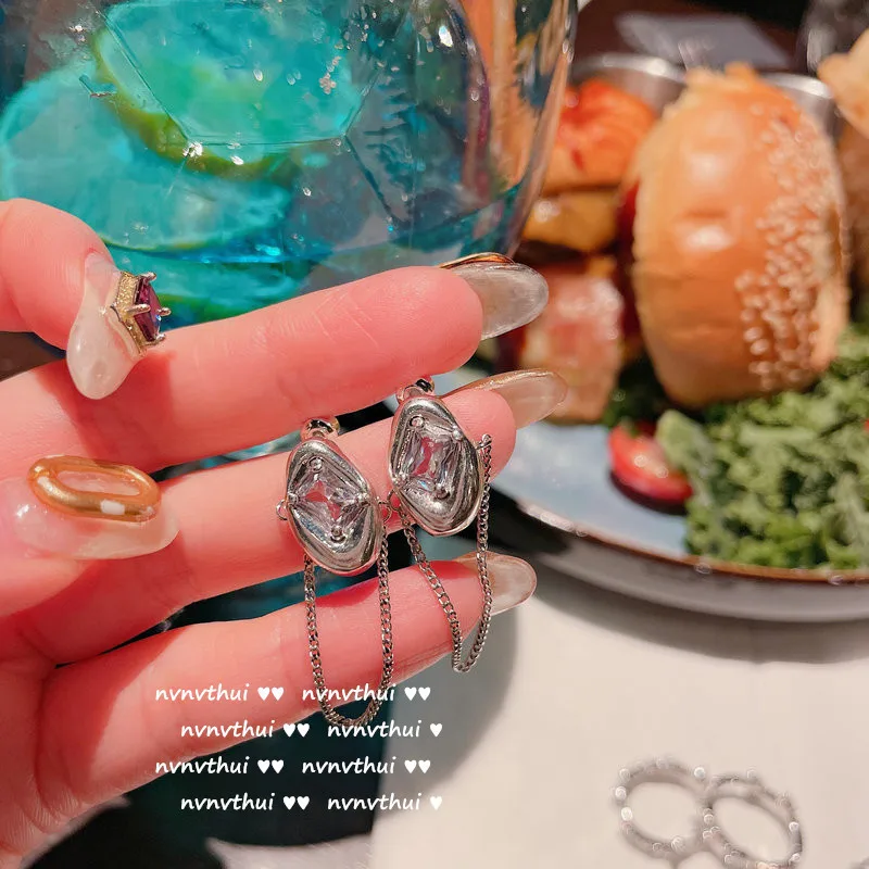 Women's Cubic Zirconia Earrings  Brilliant Cut Crystal Halo Hanging Fancy Dangle Bridal lever back earrings women