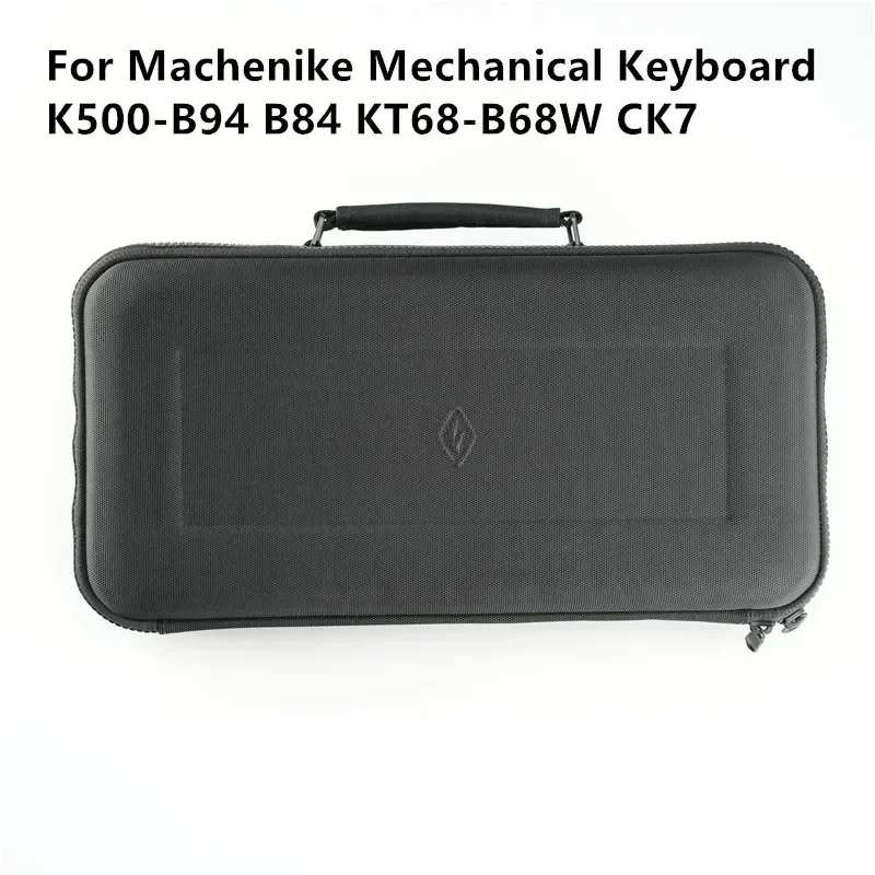 

Hard Carrying Case Cover for Machenike Mechanical Keyboard K500-B94 B84 KT68-B68W CK7 Storage Box Protective Bag