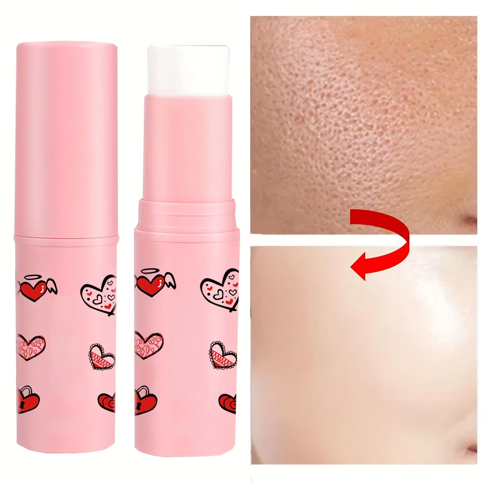 Invisible Pore Primer Cream Moisturizing Facial Matte Smooth Brighten Face Skin Oil Control