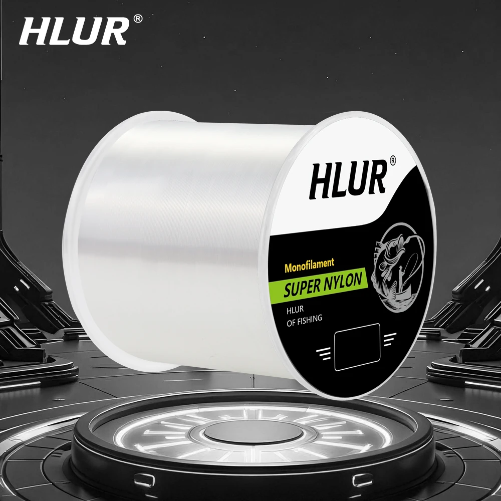 HLUR 1000m ナイロン釣り糸 モノフィラメント 0.168mm-0.50mm 釣り道具 優れた素材 スムーズなキャスティングライン