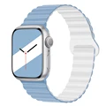 Mist blue white