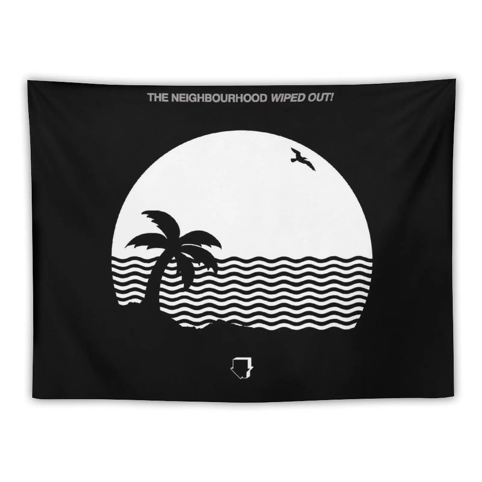 

Wiped Out The Neighbourhood Tapestry Wall Hanging Wall Things To The Room Tapestry