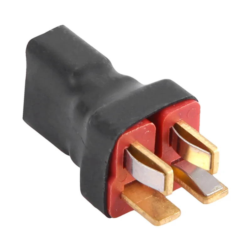 Remote Control Car Accessories Dual Battery Connector T-Shaped Adapter With Fixing Strap For XLH 9125 RC Replacement Parts