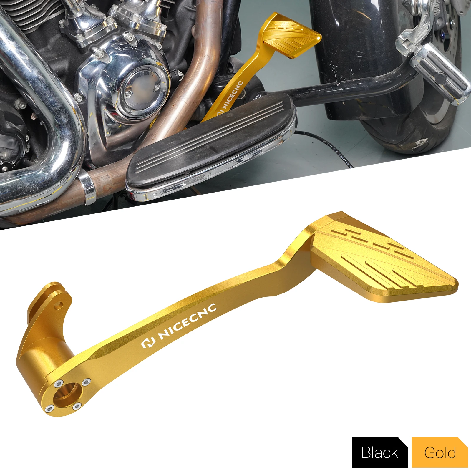 

For 2014-2019 Harley Road Glide Ultra Electra Glide Ultra Classic Brake Lever Pedal for Tri Glide Ultra FLHTCUTG 2016-2023