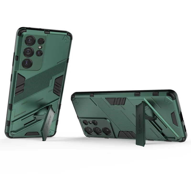 Solid Armor Cyber Shockproof Stand Cover Case