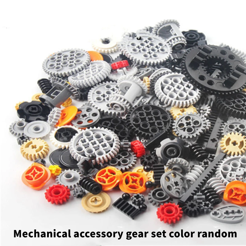 

Small Particle Building Block Technology Parts, Loose Parts, Gear Machinery MOC Accessories, 9686 EV3 Parts, And Supplements