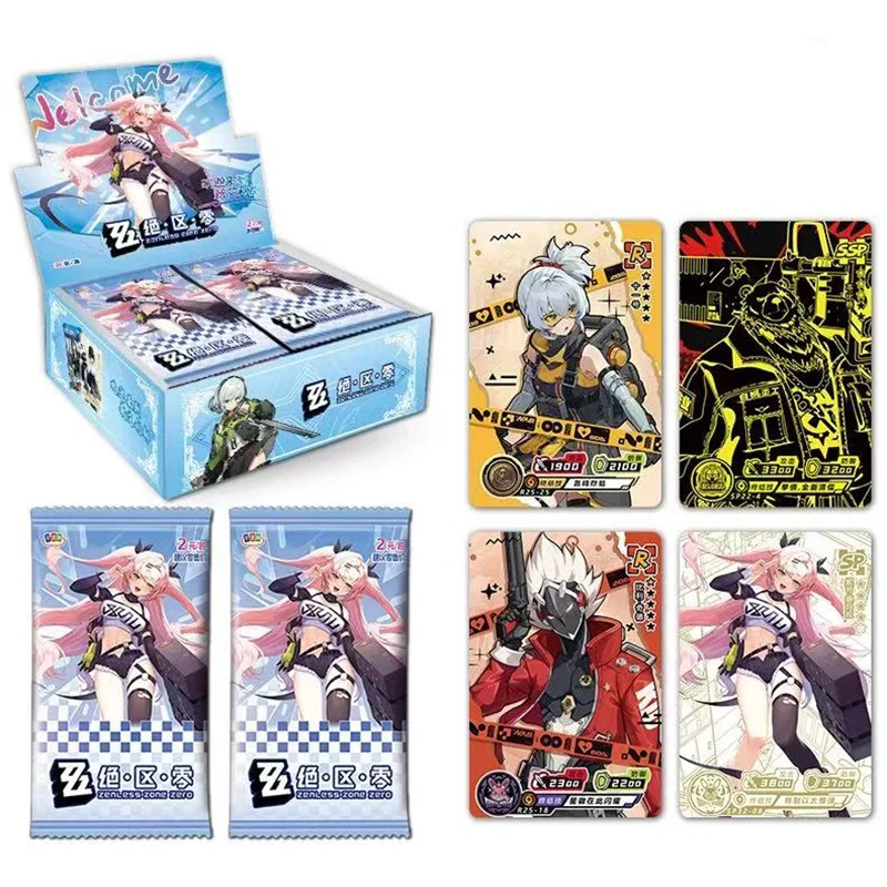 New Zenless Zone Zero Collectible Cards 150PCS 1st Deluxe Edition