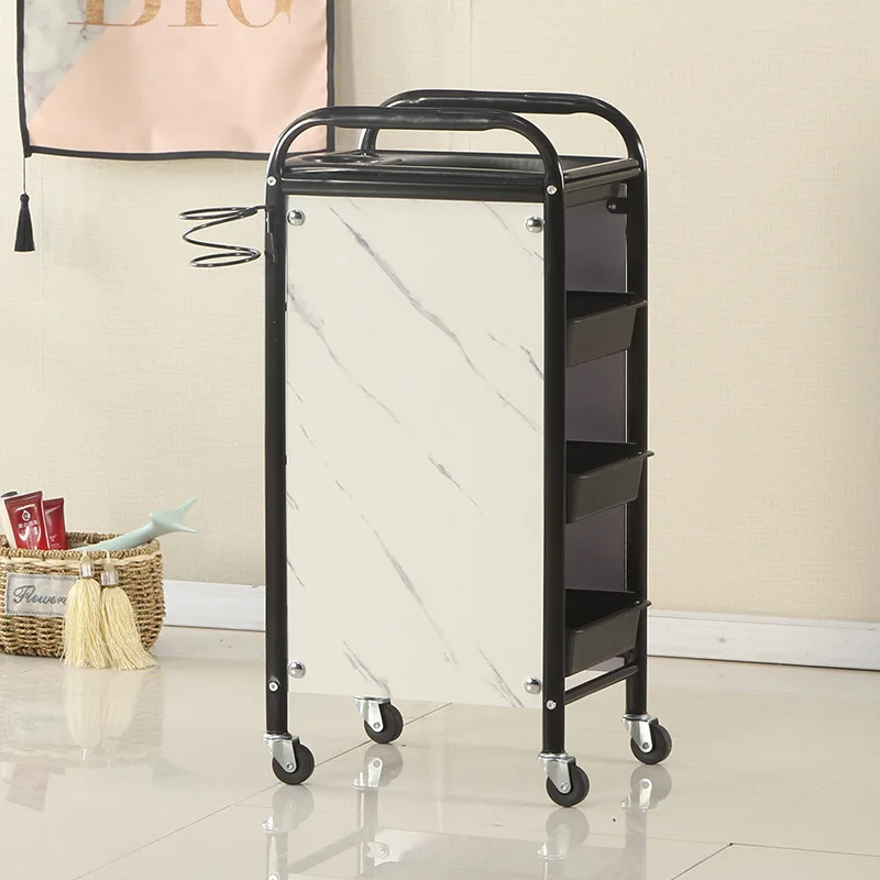 New Hair Salon Trolley Special Ironing And Dyeing Tools For Barber Shop Multifunctional Five-layer Bar Car Beauty Salon Trolley