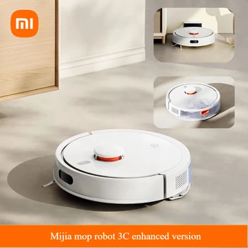 XIAOMI MIJIA Robot Vacuum Mop 3C Enhanced Version 5000Pa Big Suction Vacuum Cleaner Smart Laser Navigation Automatic Sweeper 1