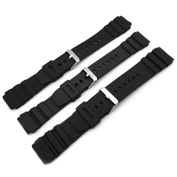 Versatile Silicone Sport Watch Strap - Soft Rubber Wrist Band