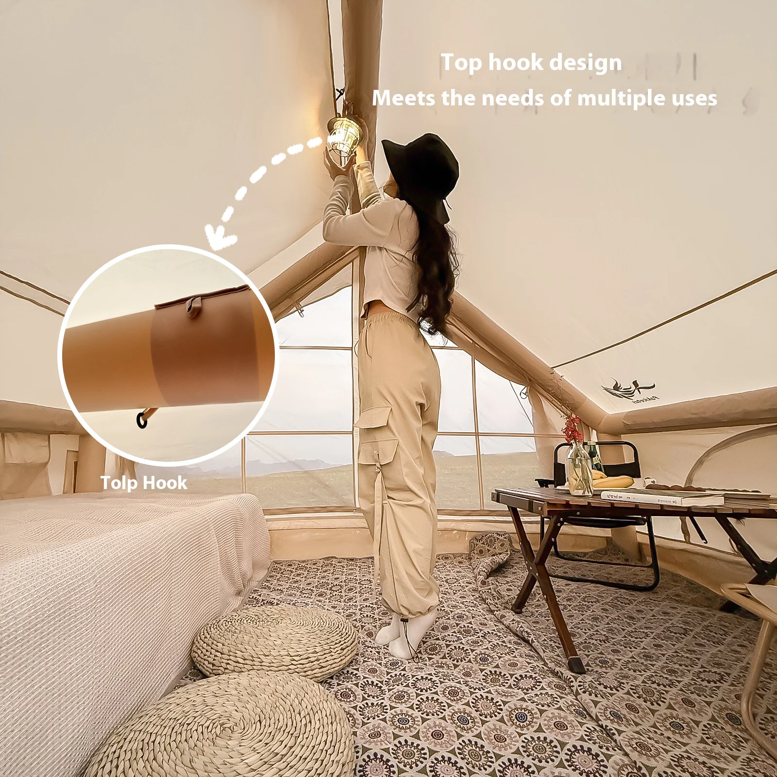 Luxury Inflatable Camping Tent 6