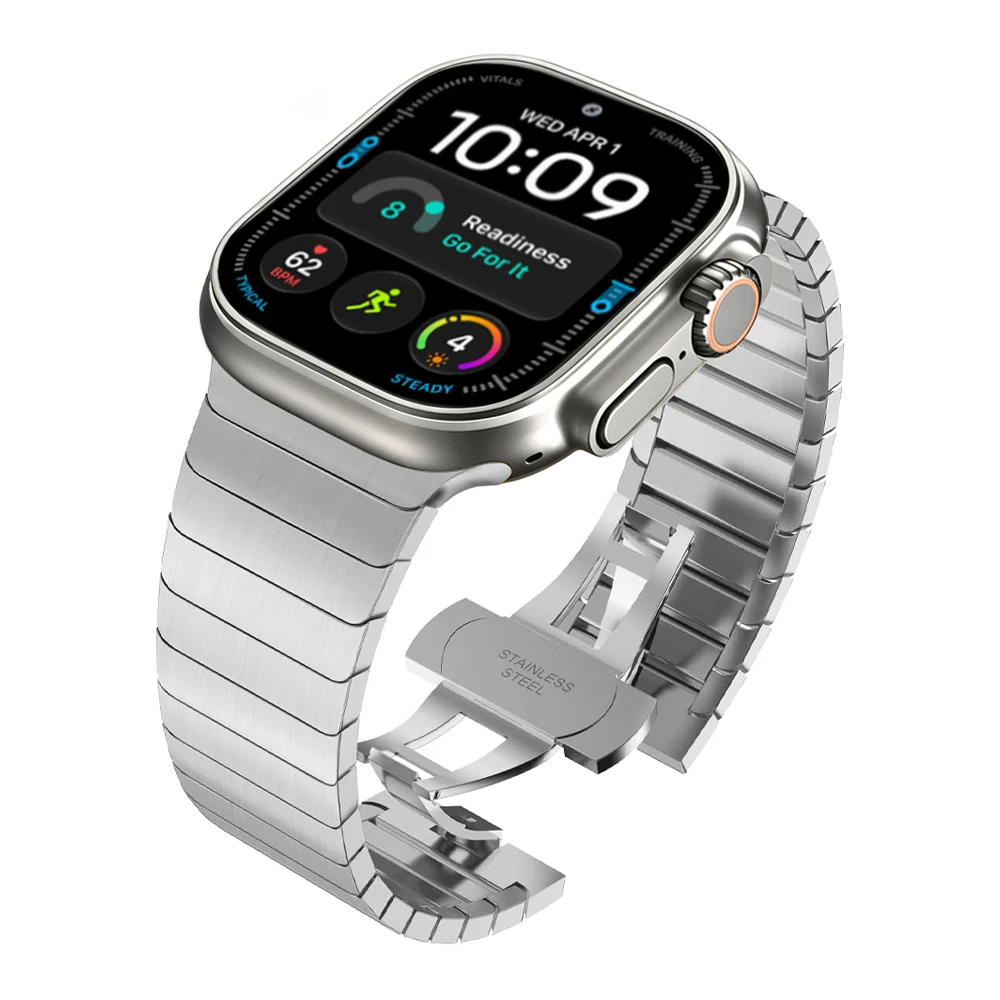 Luxury Metal Watch Strap Bracelet – Premium Link Design