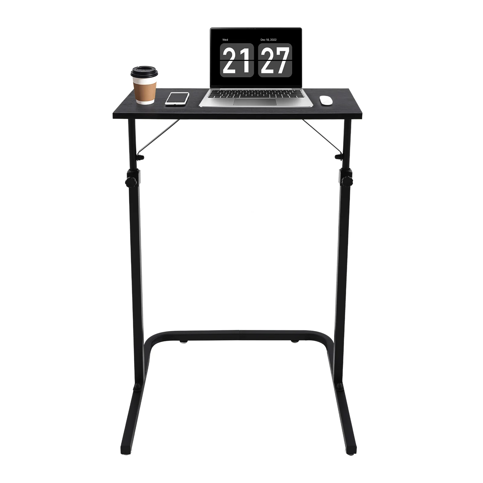 Höhenverstellbarer Stehschreibtisch, Sport- und Fitness-Computertisch, Großer Computer-Arbeitsplatz, Schreibtisch für Home Office und Studentenwohnheim – Detail 2