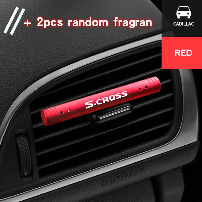 Car New Aromatherapy Stick Mini Outlet Perfume Aromatherapy Air Conditioning Car for Suzuki S-Cross Accessorie air freshener aromatherapy machine