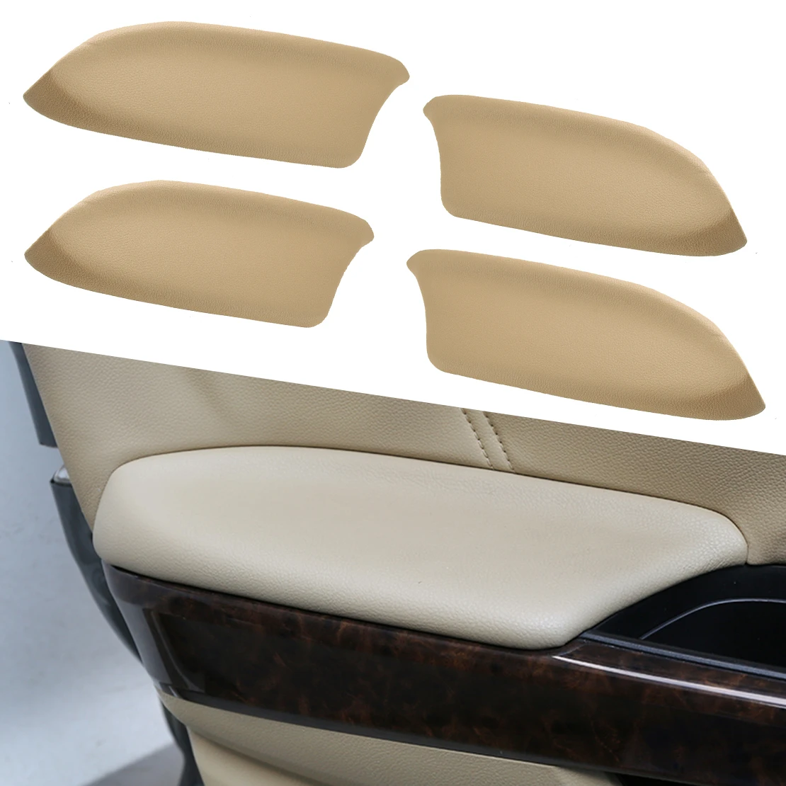 

83503TA0A31ZC Beige Front Rear Door Armrest Panel Cover Lid Trim Set Fit for Honda Accord 2008 2009 2010 2011 2012 83553TA0A31ZC