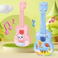 Ukulele Kids Guitar Toy Girl Boy Beginners Mini Guitar Instrument Can Play Music Simulation Toy Birthday Gift 2