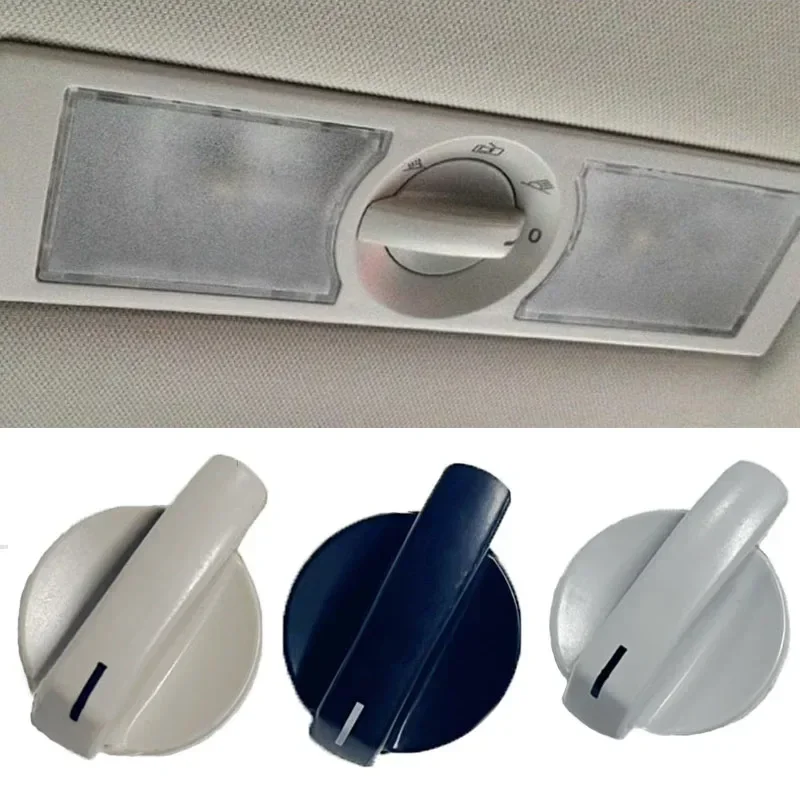 후방 지붕 독서등 노브 스위치, VW 크로스 폴로 4 mk4 세단 9N 6R 5 GTI 2002-2013 제타 A6 투란 티구안 T5 스코다 시트용