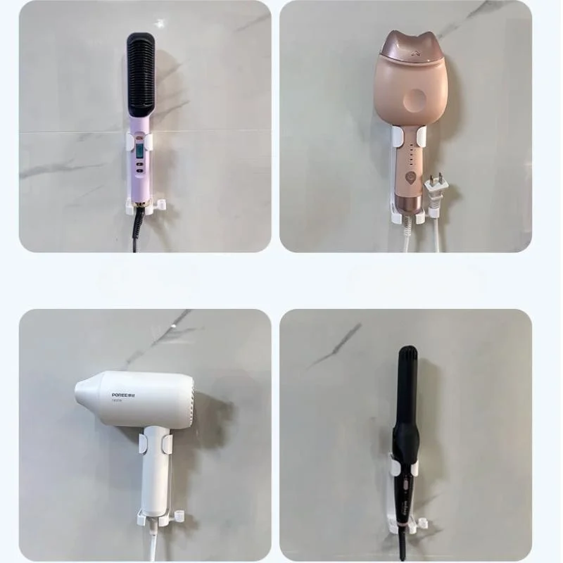 Hair Organizer Hooks Curling Hair Straightener Holder Hair Dryer Organizer Hooks For Bathroom