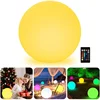 Fast Shipping.home.16-inch LED Globe Orb Light, Rechargeable , Waterproof Light Up Ball Night Light Mood Lamp for Home Garden Pa 1
