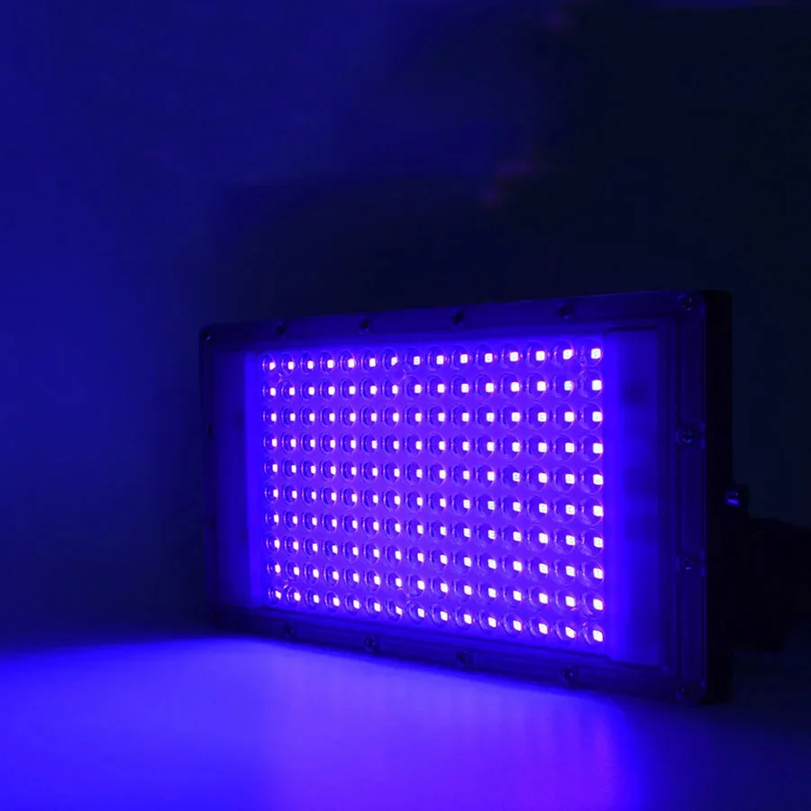 LED UV Black Light Curing Lamps Stage Blacklight Ultraviolet Flood Effect Light for Halloween Xmas Dance DJ Disco Party Decor led stage lamp led stage light