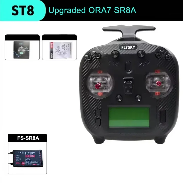 Radiocommande Flysky FS-ST8 8-10 canaux ELRS pour FPV
