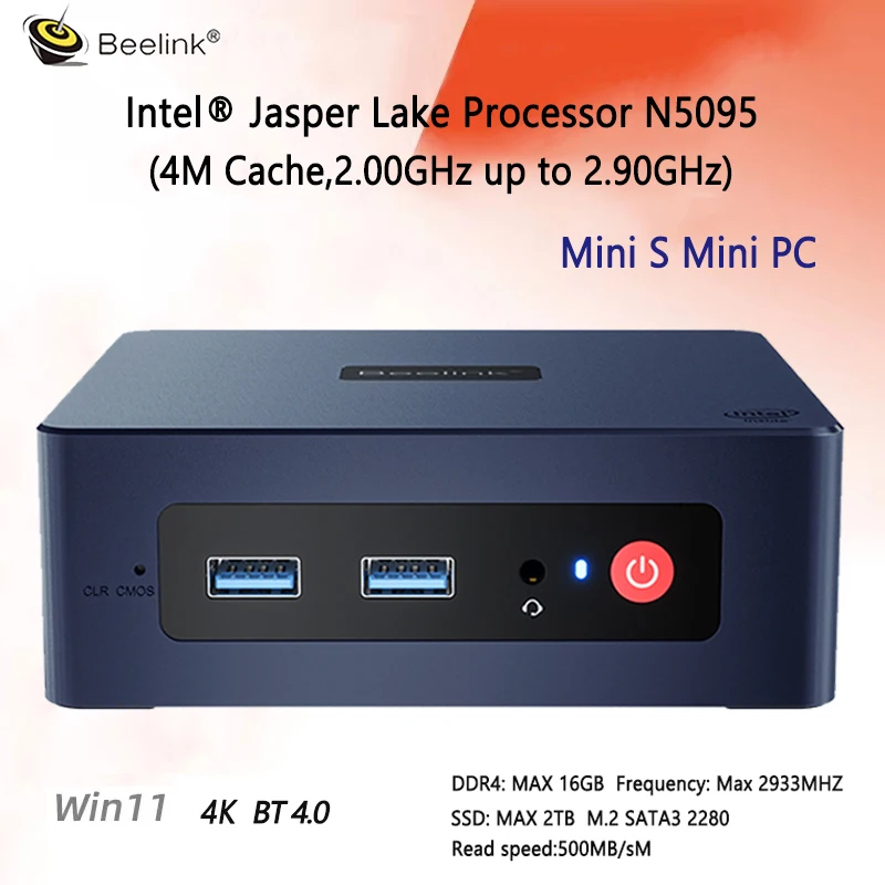 ギフト Beelink Mini S ミニPC 8GB SSD 256GB WIN11
