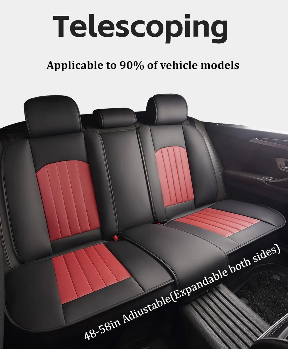 Крупний план заднього чохла на сидіння