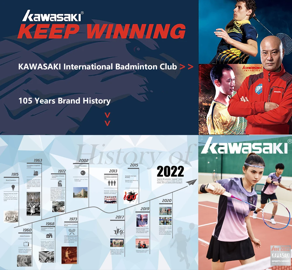 Description Picture 2 of itemKawasaki Badminton Shoes Eye of God B3333 Men and Women Breathable Anti-Skid Shock Absorption Genuine Goods Sneaker