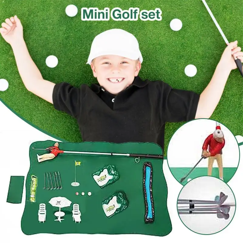 Mini Golf Professional Practice Set Golf Ball Sport Set Children's Toy Golf  Club Practice Ball Sports Indoor Games Golf Training - AliExpress