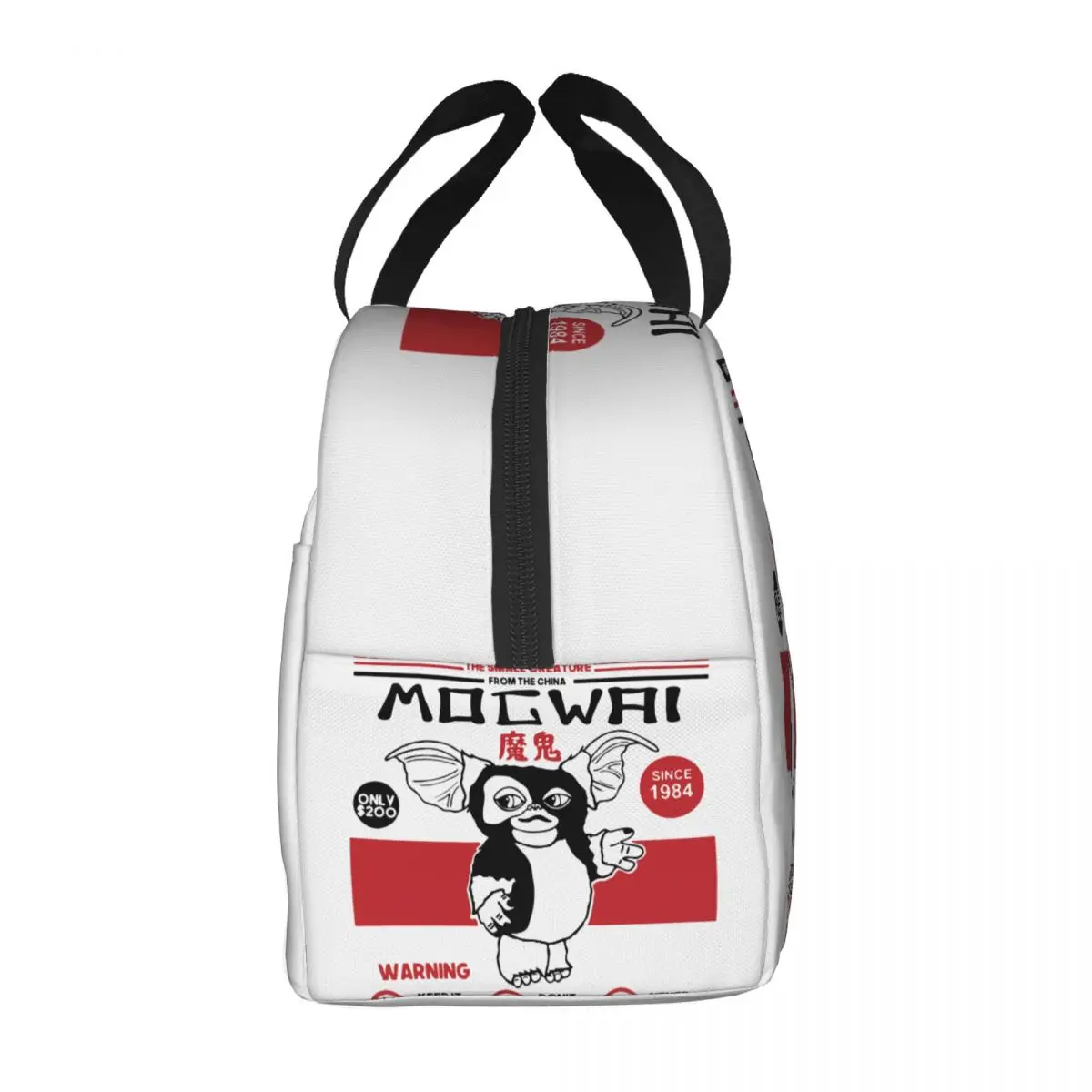 Your Pet Mogwai Gremlins Lunch Bag Portable Insulated Canvas Cooler Gizmo 80s Thermal Picnic Lunch Box for Women Children