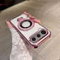 Pink U holder