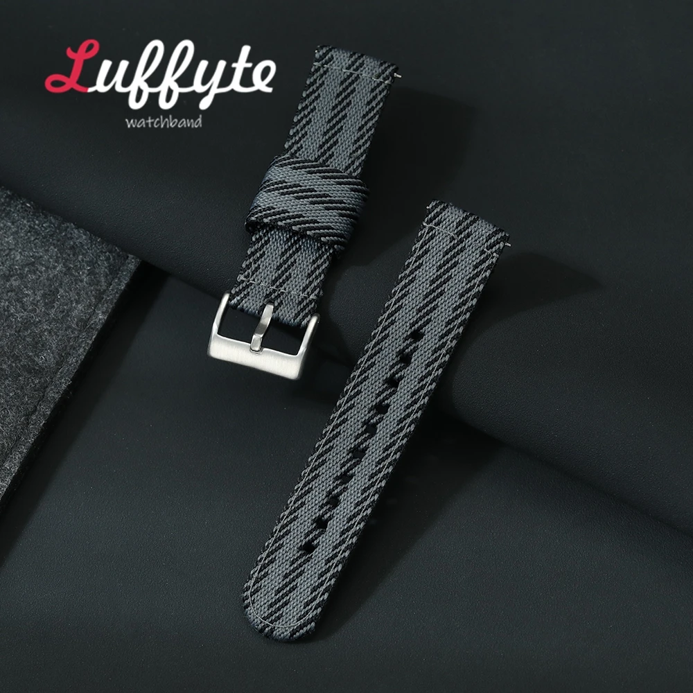Versatile Quick Release Nylon Watch Strap - Durable Military Sport Bracelet