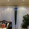 YCENTRE White Hollow Out Sheer Curtain For Living Room Bedroom Voile Tulle Window Blinds Drape Rideaux Chambre Custom Made 4