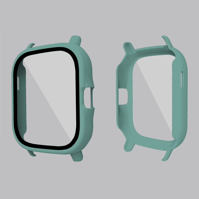 Film Cover Case for Huami Amazfit GTS 2 Screen Protector Full Coverage Glass Full Cover Bumper case for Amazfit GTS 2