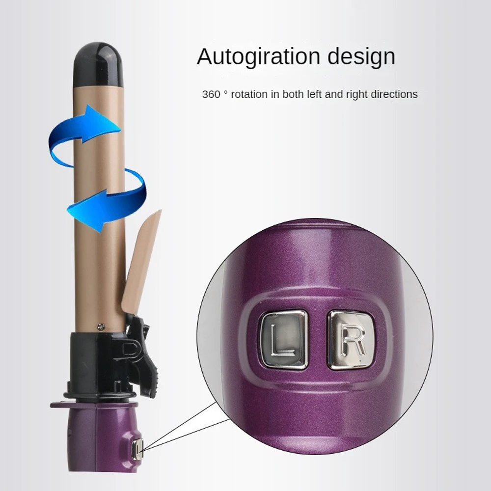 Automatic Hair Curler Rotating Electric O Wound Big Wave