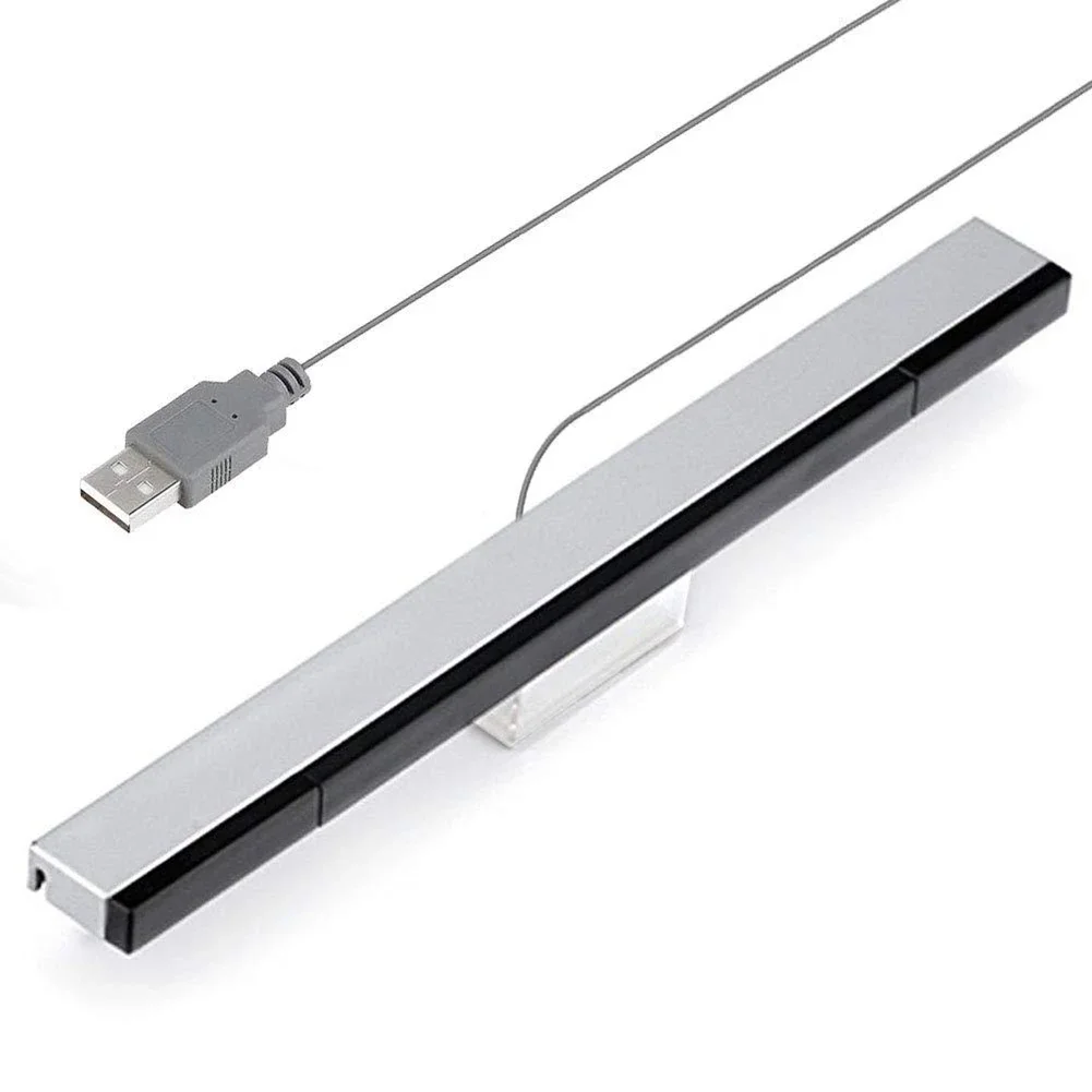 USB Wired Infrared Ray For IR Sensor Bar For N S Wii Wii U PC Stand Simulator Dedicated Sensor Bar Game Supplies