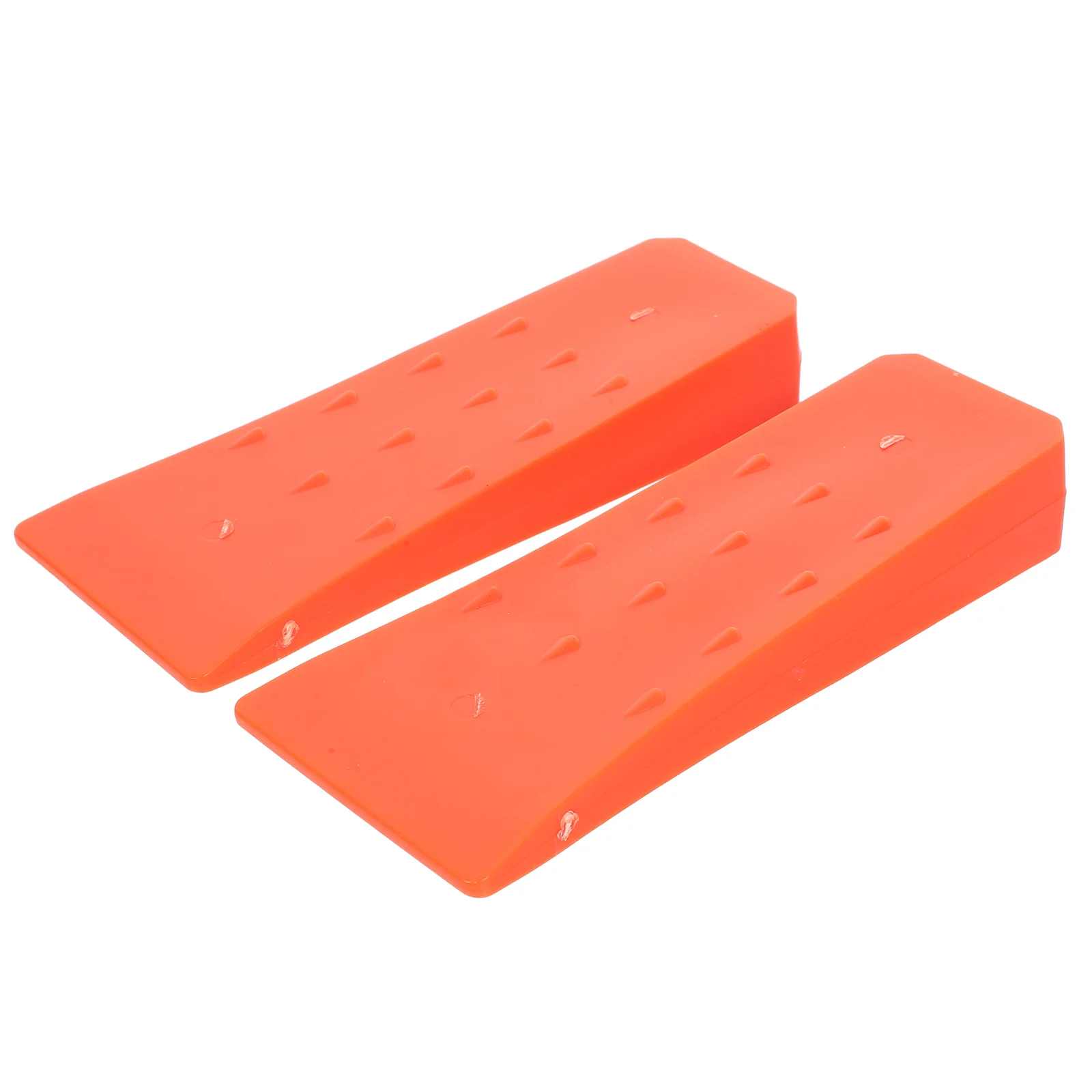 2 Pcs Logging Wedge Garden Felling Wood Cutting Tools Tree Small Felled Spiked Wedges Plastic Forestry Accessories