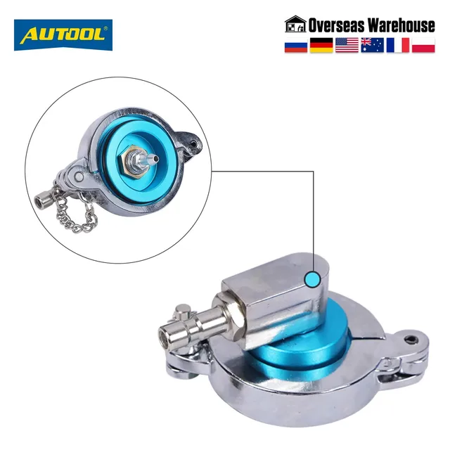 MaXpeedingrods 43mm Brake Bleeder Adapter For Toyota & Lexus - Aluminum Master Cylinder Tool