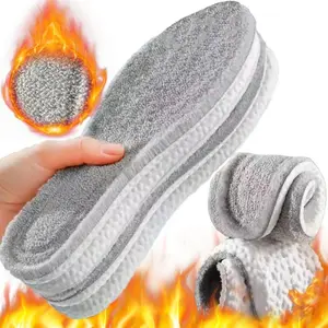 Memory Foam Thermal Shoe Pads Soft Odorproof Warm Feet Care Self Heated Breathable Feet Insoles Men Women