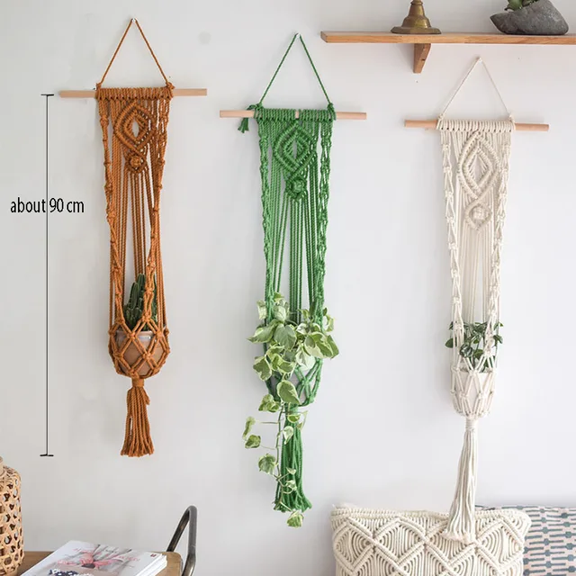 Boho Style macrame Hanger for Garden